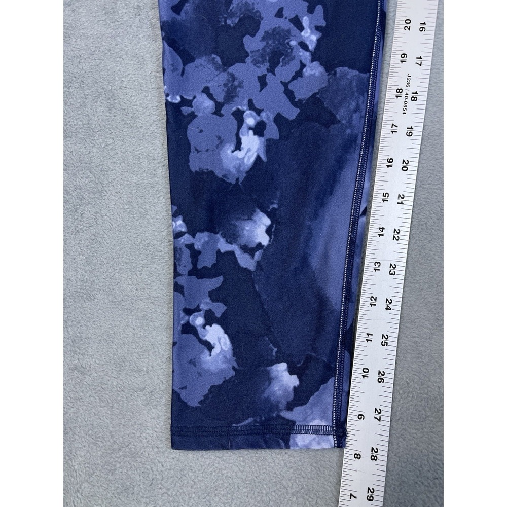 Fabletics Pants Womens XXL Blue Tie Due High Waist Skinny Leggings 1617843 - Picture 5 of 9